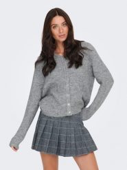 ONLY Kardigan w kolorze szarym rozmiar: XS. Szare kardigany damskie Only, xs, bez wzorów. Za 113.10 zł.