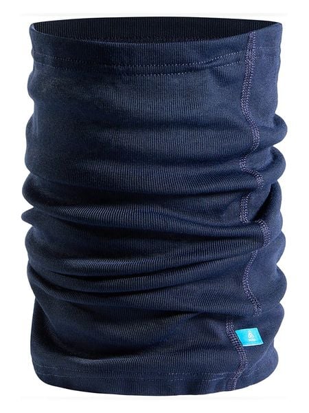 Odlo Szal-koło "Active Warm" w kolorze granatowym rozmiar: onesize. Niebieskie szaliki męskie Odlo, bez wzorów, z materiału. Za 74.11 zł.