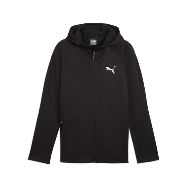 Puma Bluza Evostripe Warm Fz Dk 68170301. Czarne bluzy bez kaptura męskie Puma, m. Za 267.99 zł.