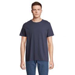 Koszulka Unisex Dla Dorosłych Re Crusader Z Recyklingu. Niebieskie bluzki damskie SOL'S, s, bez wzorów, sportowe, bez kołnierzyka, bez ramiączek. Za 37.99 zł.