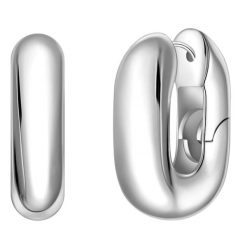 Yokoamii Kolczyki kola z posrebrzanego mosiadzu 1 ct Damski. Szare kolczyki damskie Yokoamii, posrebrzane. Za 169.99 zł.