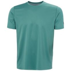 Koszulka Helly Hansen Tech. Zielone t-shirty sportowe męskie Helly Hansen, l, z materiału, bez ramiączek, do biegania. Za 176.50 zł.