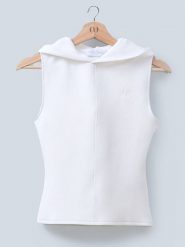 LeGer Top "Ellen" w kolorze białym rozmiar: 36. Białe topy damskie LeGer, bez wzorów, bez kołnierzyka. Za 122.09 zł.