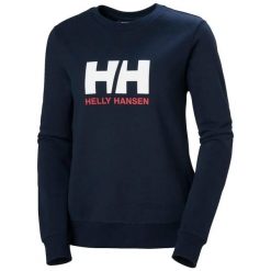 Damska bluza z okrągłym dekoltem Helly Hansen 2.0. Niebieskie bluzy bez kaptura damskie Helly Hansen. Za 316.85 zł.