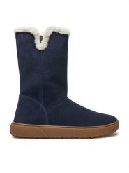 Geox Kozaki J Theleven Girl Wpf J46HYA 00022 C4021 S Granatowy. Niebieskie kozaki dziewczęce Geox, bez wzorów, ze skóry, bez obcasa. Za 429.99 zł.