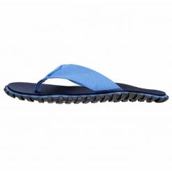 Japonki Gumbies Duckbill G-DB-UNI-BD niebieskie. Niebieskie klapki i japonki męskie z materiału. Za 223.78 zł.