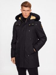 Moose Knuckles Parka Stag Lake M39MP261GS Czarny. Czarne parki męskie Moose Knuckles, m, bez wzorów, z bawełny. Za 3,959.00 zł.