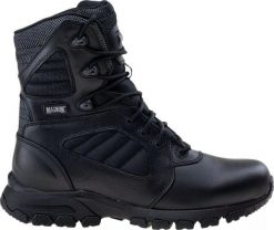 Buty bushcraft dla dorosłych Magnum Lynx 8.0. Czarne buty trekkingowe męskie MAGNUM, z gumy, bez zapięcia, trekkingowe. Za 547.77 zł.
