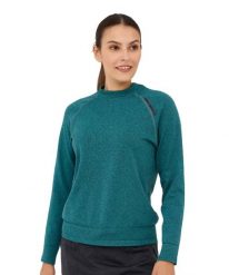 Bluza damska wełniana Brubeck OUTDOOR MERINO. Szare bluzy bez kaptura damskie Brubeck, xl, z poliesteru. Za 249.00 zł.