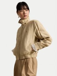 Polo Ralph Lauren Kurtka przejściowa 211938915008 Beżowy jasny Relaxed Fit. Brązowe kurtki damskie Polo Ralph Lauren, xl, bez wzorów, ze lnu, bez kaptura. Za 1,299.00 zł.