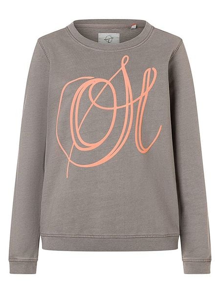 Timezone Bluza w kolorze szarobrązowym rozmiar: L. Brązowe bluzy bez kaptura damskie Timezone, l, z bawełny. Za 162.49 zł.