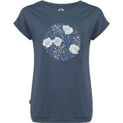 Koszulka damska LOAP Barga niebieska L. Czerwone bluzki damskie ZSPORT, l, bez wzorów, bez kołnierzyka. Za 157.99 zł.