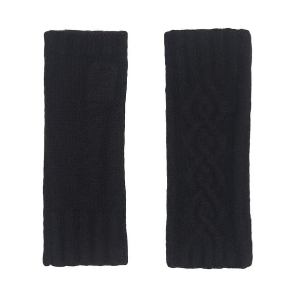 Rękawiczki Damskie Jenny Fairy. Czarne rękawiczki damskie Jenny Fairy, bez wzorów, z dzianiny. Za 49.99 zł.