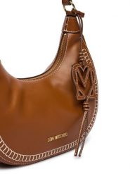 LOVE MOSCHINO Torebka JC4095PP1OLI0200 Brązowy. Brązowe torebki klasyczne damskie Love Moschino, bez wzorów, ze skóry, bez dodatków. Za 1,009.00 zł.