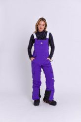 Spodnie ogrodniczki Yeh Girl - fioletowe. Zielone spodnie materiałowe damskie OOSC, bez wzorów, z materiału, retro. Za 1,078.99 zł.