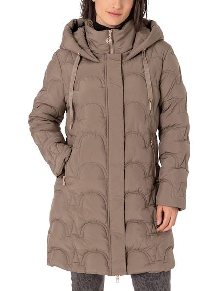 Timezone Płaszcz pikowany w kolorze beżowym rozmiar: S. Brązowe płaszcze damskie Timezone, s, bez wzorów. Za 239.86 zł.