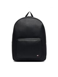 Tommy Hilfiger Plecak Th Foundation Backpack AM0AM14685 Czarny. Czarne plecaki męskie Tommy Hilfiger, bez wzorów, ze skóry. Za 529.99 zł.