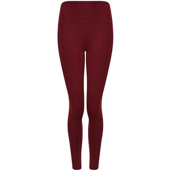 Legginsy Damskie Z Wysokimi Stanami Core. Brązowe legginsy damskie TOMBO, bez wzorów. Za 151.99 zł.