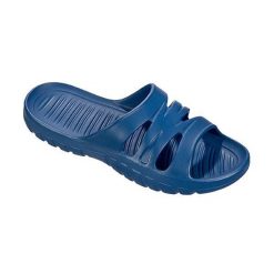 Beco Unisex Flash klapki ciemnoniebieskie. Niebieskie klapki damskie 47 Brand, bez wzorów, bez obcasa. Za 198.99 zł.