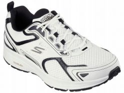 BUTY męskie SKECHERS GO RUN 220034-WBK lekkie do biegania 45. Białe obuwie do biegania damskie Skechers. Za 405.50 zł.