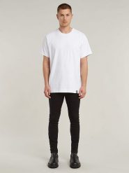 G-Star Spodnie chino w kolorze czarnym rozmiar: W31/L30. Czarne spodnie materiałowe męskie G-Star, bez wzorów, retro. Za 140.53 zł.