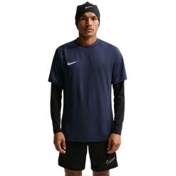 Koszulka męska Nike Dri-Fit Park VIII. Niebieskie t-shirty sportowe męskie Nike, m, z poliesteru, bez ramiączek, do piłki nożnej, dri-fit (nike). Za 66.99 zł.