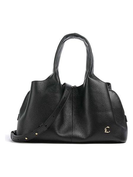 COCCINELLE Skórzana torebka w kolorze czarnym - 32 x 20 x 14 cm rozmiar: onesize. Czarne torebki klasyczne damskie Coccinelle, bez wzorów, z materiału, bez dodatków. Za 1,259.95 zł.