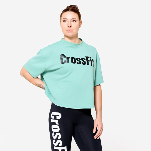 Koszulka fitness damska CrossFit® krótki rękaw. Bluzki damskie NORTHERN SPIRIT, m, bez wzorów, bez kołnierzyka. W wyprzedaży za 129.99 zł.