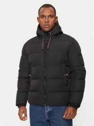 Hechter Paris Kurtka puchowa 50170 142213 Czarny Regular Fit. Czarne kurtki męskie Hechter Paris, m, bez wzorów, z puchu, bez kaptura. Za 1,149.00 zł.