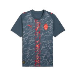 Męska koszulka wyjazdowa FC Shakhtar Donetsk 25/26 PUMA. Brązowe t-shirty sportowe męskie Puma, m, bez ramiączek, do piłki nożnej. Za 429.00 zł.