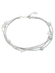 Lodie Silver Srebrna bransoletka z cyrkoniami rozmiar: onesize. Szare bransoletki damskie Lodie Silver, srebrne. Za 61.46 zł.