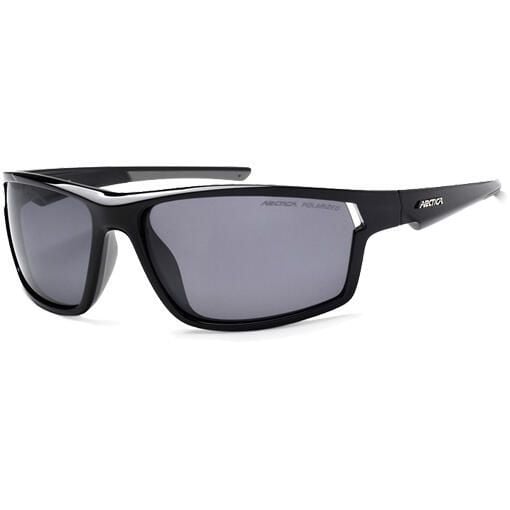 Okulary turystyczne unisex Arctica S-338. Czarne okulary przeciwsłoneczne męskie ARCTICA, z gumy. Za 170.00 zł.