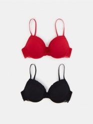 Biustonosz push-up 2 pack - wielobarwny. Biustonosze Sinsay, bez wzorów. Za 35.99 zł.