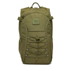 Plecak Reebok. Brązowe plecaki damskie Reebok, bez wzorów, sportowe. Za 179.99 zł.