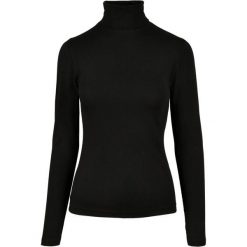 Bluzka Z Długim Rękawem Dla Pań I Panów Basic Turtle Neck. Czarne bluzki damskie Urban Classics, m, bez wzorów, casualowe, bez kołnierzyka, bez ramiączek. Za 104.99 zł.