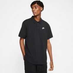 Koszulka sportowa męska Nike Sportswear. Czarne t-shirty sportowe męskie Nike, m, z bawełny, bez ramiączek, na jogę i pilates. Za 229.00 zł.