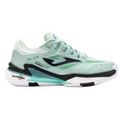 Buty do tenisa Joma Slam Lady 2527 TSLALS2527OM zielone. Zielone obuwie treningowe damskie na fitness i siłownię. Za 501.51 zł.