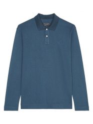 Marc O´Polo Koszulka polo w kolorze niebieskim rozmiar: 3XL. Niebieskie koszulki polo męskie xl, bez wzorów, z bawełny, bez ramiączek. Za 158.10 zł.