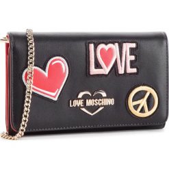 Torebka LOVE MOSCHINO - JC5605PP17LJ0000 Nero. Czarne torebki klasyczne damskie Love Moschino, bez wzorów, ze skóry ekologicznej, wizytowe, bez kołnierzyka, bez ramiączek. W wyprzedaży za 339.00 zł.