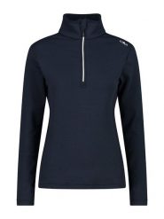 CMP Koszulka funkcyjna w kolorze granatowym rozmiar: 48. Niebieskie bluzki sportowe damskie CMP, bez kołnierzyka, bez ramiączek. Za 122.09 zł.