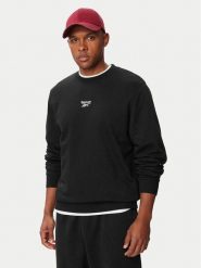 Reebok Bluza Arrigan RK25547CCM Czarny Regular Fit. Czarne bluzy bez kaptura męskie Reebok, m, z syntetyku. Za 199.99 zł.