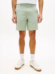 Tommy Hilfiger Bermudy Mężczyźni Bawełna zielony, 32. Zielone szorty męskie Tommy Hilfiger, bez wzorów, z bawełny, eleganckie. Za 329.95 zł.