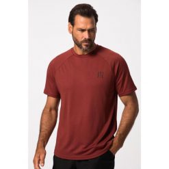 Męski T-shirt FLEXNAMIC® fitness rękaw 1/2 nadruk z tyłu QuickDry. Czerwone t-shirty męskie JAY-PI, m, bez wzorów, z materiału, bez kołnierzyka. Za 143.99 zł.