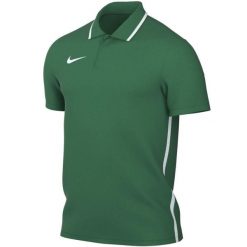 Koszulka męska Nike Dri-Fit Park 26 Polo. Zielone koszulki polo męskie Nike, m, z poliesteru, bez ramiączek, dri-fit (nike). Za 89.99 zł.