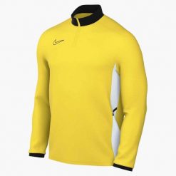Bluza dresowa sportowa męska Dri-Fit Academy 25 Drill Top. Żółte bluzy bez kaptura męskie Nike, m, z dresówki. Za 179.99 zł.
