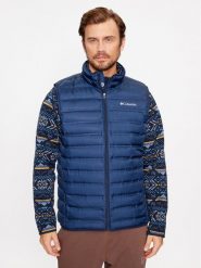 Columbia Kamizelka Lake 22™ Down Vest Niebieski Regular Fit. Niebieskie kamizelki męskie Columbia, m, z syntetyku. Za 339.99 zł.