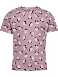 Koszulka dla dziewczynki Hummel Fitted Aop. Fioletowe koszulki dziewczęce HUMMEL, bez wzorów, z jersey, bez ramiączek. Za 149.00 zł.