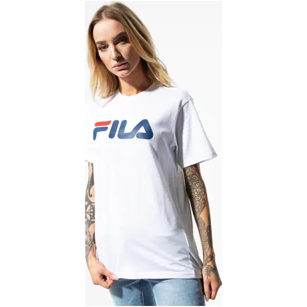 Fila Koszulka Ss Pure Short Sleeve Shirt Ww , biały, rozmiar S. Białe t-shirty damskie Fila, s, bez wzorów, z materiału, bez kołnierzyka. Za 129.99 zł.