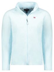 Geographical Norway Kurtka polarowa "Tug" w kolorze błękitnym rozmiar: L. Niebieskie kurtki męskie Geographical Norway, l, bez wzorów, z polaru, bez kaptura. Za 113.10 zł.