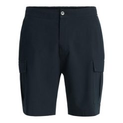 Spodenki hybrydowe dla Mężczyzn HALF 19" Czarny. Czarne szorty męskie Quiksilver, na lato, bez wzorów, z elastanu. Za 249.99 zł.